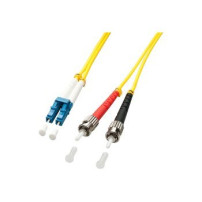 Lindy 2m LC/ST - 2 m - LC - ST - Maschio/Maschio - Yellow,Multicolour