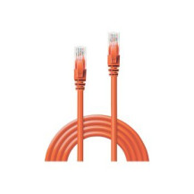 Lindy Cat.6 U/UTP 0.5m - 0,5 m - Cat6 - U/UTP (UTP) - RJ-45 - RJ-45 - Arancione