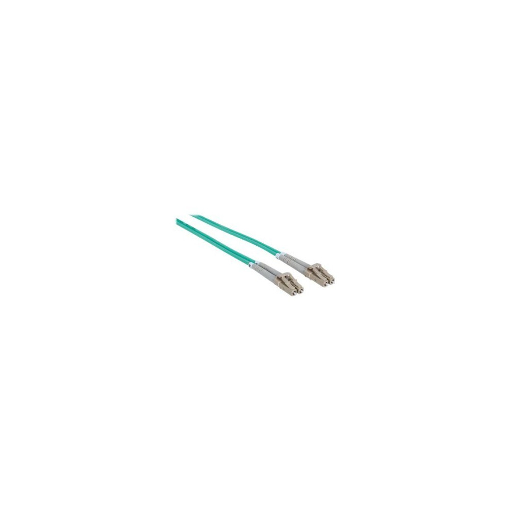 Intellinet 750066 - 3 m - OM3 - LC - LC - Maschio/Maschio - Aqua