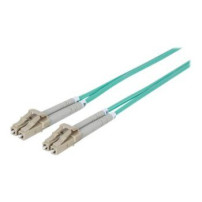 Intellinet 750066 - 3 m - OM3 - LC - LC - Maschio/Maschio - Aqua