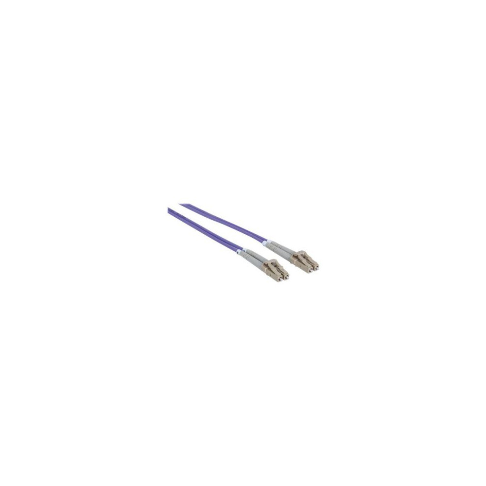 Intellinet 750899 - 5 m - OM4 - LC - LC - Maschio/Maschio - Viola