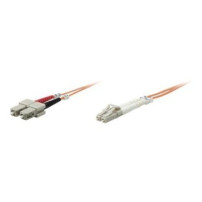 Intellinet 470353 - 1 m - OM2 - LC - SC - Maschio/Maschio - Orange,Multicolour