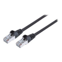 Intellinet 0.5m CAT6a S/FTP - 0,5 m - Cat6a - S/FTP (S-STP) - RJ-45 - RJ-45 - Nero