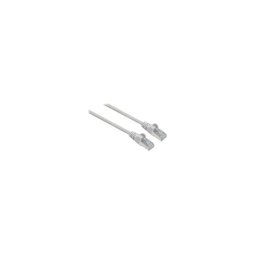 Intellinet 0.5m CAT6a S/FTP - 0,5 m - Cat6a - S/FTP (S-STP) - RJ-45 - RJ-45 - Grigio