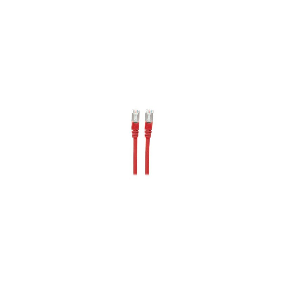 Intellinet 0.5m CAT6a S/FTP - 0,5 m - Cat6a - S/FTP (S-STP) - RJ-45 - RJ-45 - Rosso