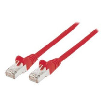 Intellinet 0.5m CAT6a S/FTP - 0,5 m - Cat6a - S/FTP (S-STP) - RJ-45 - RJ-45 - Rosso