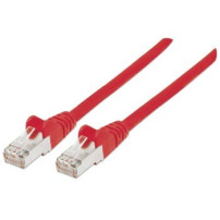 Intellinet 0.5m CAT6a S/FTP - 0,5 m - Cat6a - S/FTP (S-STP) - RJ-45 - RJ-45 - Rosso