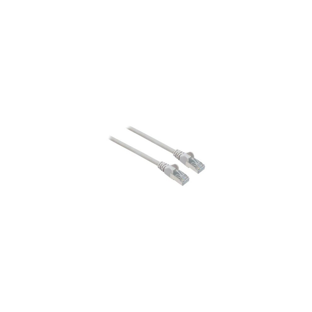 Intellinet 2m CAT6a S/FTP - 2 m - Cat6a - S/FTP (S-STP) - RJ-45 - RJ-45 - Grigio