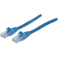 Intellinet 7.5m Cat6a S/FTP - 7,5 m - Cat6a - S/FTP (S-STP) - RJ-45 - RJ-45 - Blu