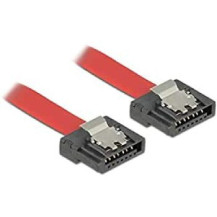 Delock 0.3m SATA III - 0,3 m - SATA III - SATA 7-pin - SATA 7-pin - Maschio/Maschio - Rosso