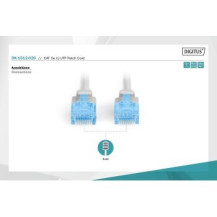 DIGITUS 2m Cat5e U-UTP - 2 m - Cat5e - U/UTP (UTP) - RJ-45 - RJ-45