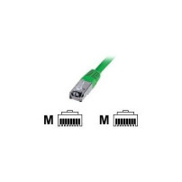 DIGITUS Premium CAT 5e SF-UTP - 1 m - Cat5e - SF/UTP (S-FTP) - RJ-45 - RJ-45 - Verde
