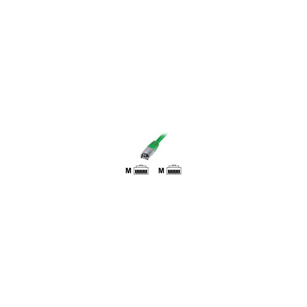 DIGITUS Premium CAT 5e SF-UTP - 1 m - Cat5e - SF/UTP (S-FTP) - RJ-45 - RJ-45 - Verde