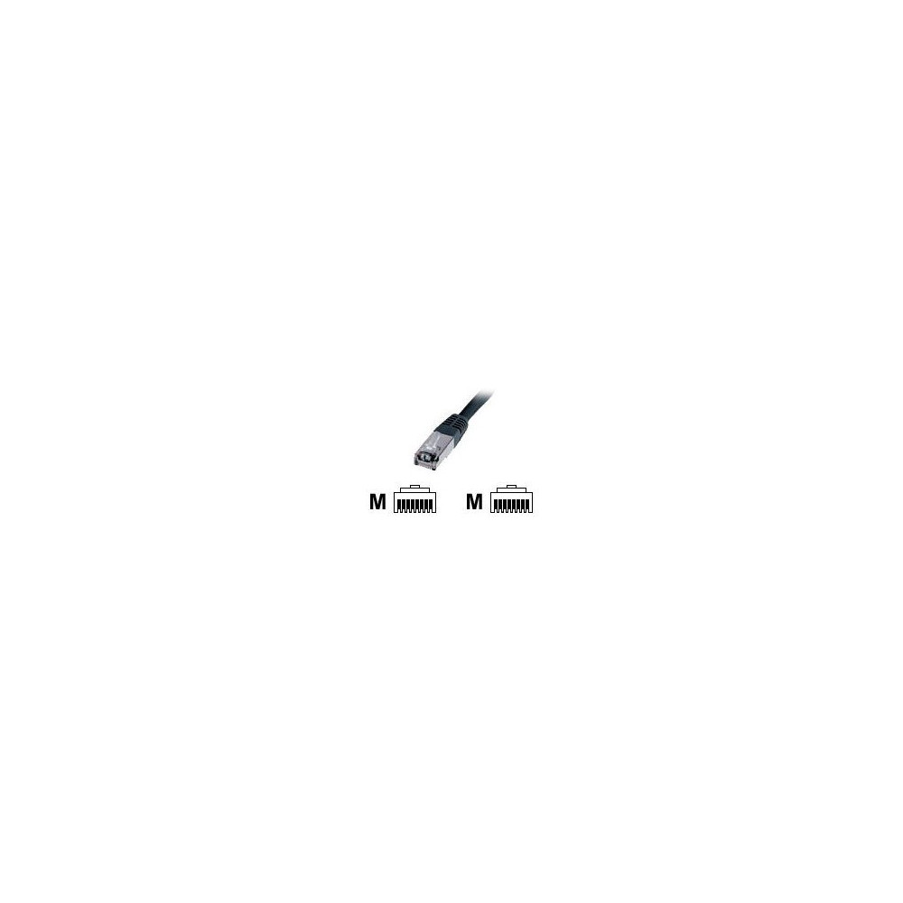 DIGITUS Patch Cable - SFTP - CAT5E - 3M - black - 3 m - Nero