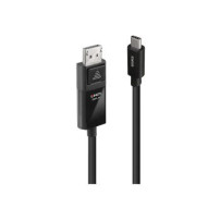 Lindy 1m USB Typ C an DP 4K60 Adapterkabel mit HDR - Digitale/dati