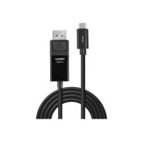 Lindy 1m USB Typ C an DP 4K60 Adapterkabel mit HDR - Digitale/dati
