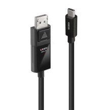Lindy 43342 cavo e adattatore video 2 m USB tipo-C DisplayPort Nero