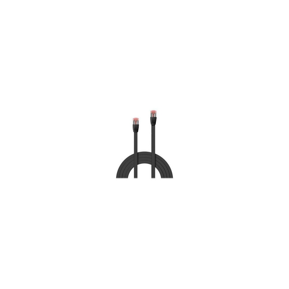 Lindy RJ45 Cat.6 U/FTP 5m - 5 m - Cat6 - U/FTP (STP) - RJ-45 - RJ-45 - Nero