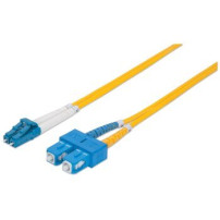 Intellinet 473965 - 1 m - OS2 - LC - SC - Maschio/Maschio - Giallo
