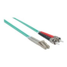 Intellinet 751001 - 2 m - OM3 - ST - LC - Maschio/Maschio - Aqua
