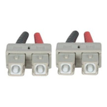 Intellinet 751025 - 1 m - OM3 - SC - SC - Maschio/Maschio - Aqua