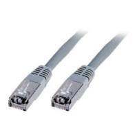 DIGITUS Patch Cable - SFTP - CAT5E - 2M - grey - 2 m - Cat5e - SF/UTP (S-FTP) - RJ-45 - RJ-45 - Grigio