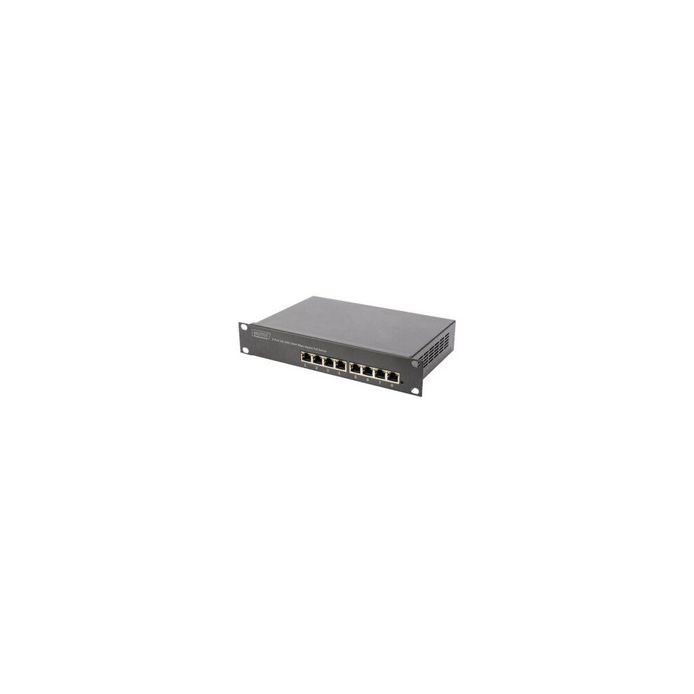DIGITUS DN-95317 - Non gestito - Gigabit Ethernet (10/100/1000) - Full duplex - Supporto Power over Ethernet (PoE) - Montaggio r