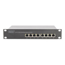 DIGITUS DN-95317 - Non gestito - Gigabit Ethernet (10/100/1000) - Full duplex - Supporto Power over Ethernet (PoE) - Montaggio r