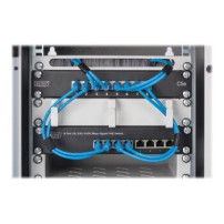 DIGITUS DN-95317 - Non gestito - Gigabit Ethernet (10/100/1000) - Full duplex - Supporto Power over Ethernet (PoE) - Montaggio r