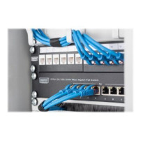 DIGITUS DN-95317 - Non gestito - Gigabit Ethernet (10/100/1000) - Full duplex - Supporto Power over Ethernet (PoE) - Montaggio r