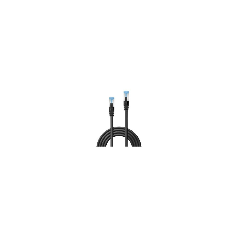 Lindy 47410 - 0,3 m - Cat6a - S/FTP (S-STP) - RJ-45 - RJ-45 - Nero