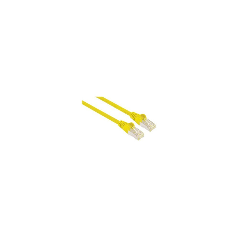 Intellinet 350464 - 0,5 m - Cat6a - S/FTP (S-STP) - RJ-45 - RJ-45 - Giallo