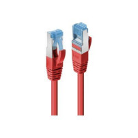 Lindy 47162 - 1 m - Cat6 - S/FTP (S-STP) - RJ-45 - RJ-45 - Rosso