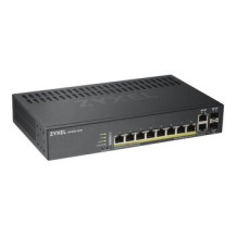 ZyXEL GS1920-8HPV2 - Gestito - Gigabit Ethernet (10/100/1000) - Supporto Power over Ethernet (PoE) - Montabile a parete