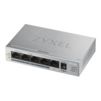 ZyXEL GS1005HP - Non gestito - Gigabit Ethernet (10/100/1000) - Full duplex - Supporto Power over Ethernet (PoE)