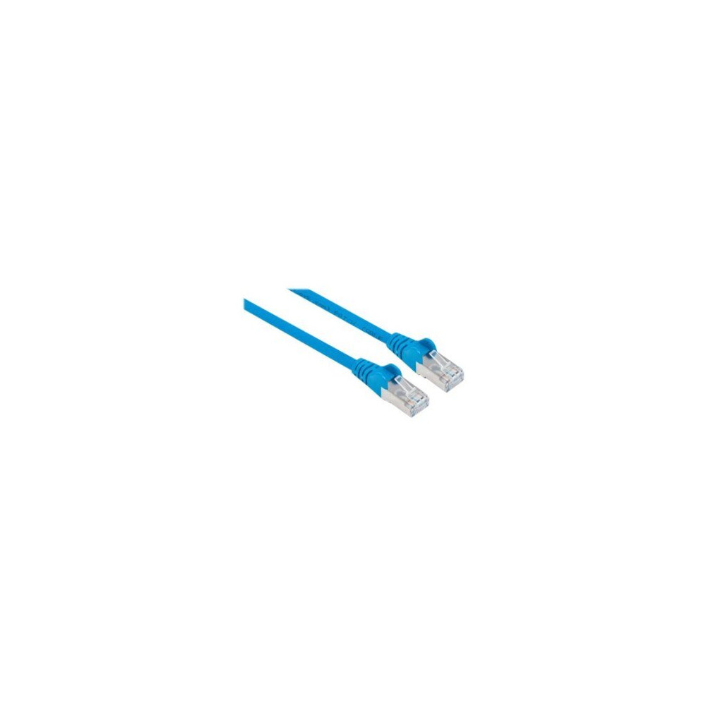 Intellinet 350747 - 1,5 m - Cat6a - S/FTP (S-STP) - RJ-45 - RJ-45 - Blu