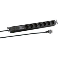 EFB Elektronik EK631DE.3 - 2 m - 7 presa(e) AC - Interno - Tipo C - IP20 - 1,5 mm²