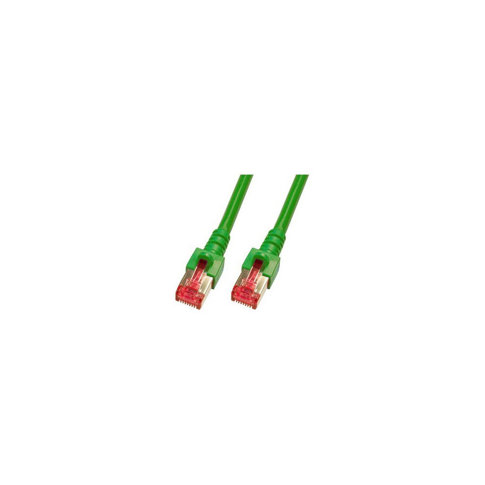 EFB Elektronik 0.25m Cat6 S/FTP - 0,25 m - Cat6 - RJ-45 - RJ-45 - Verde