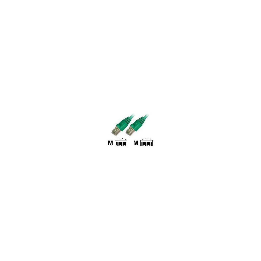 EFB Elektronik 2m Cat6 S/FTP - 2 m - Cat6 - RJ-45 - RJ-45 - Verde