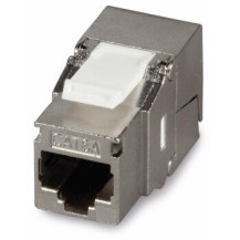 EFB Elektronik E-20091 - Piatto - Metallico - RJ-45 - IDC - Femmina - Cat6a