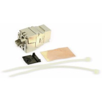 EFB Elektronik E-20091 - Piatto - Metallico - RJ-45 - IDC - Femmina - Cat6a