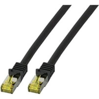 EFB Elektronik MK7001.0,25B - 0,5 m - Cat6a - S/FTP (S-STP) - RJ-45 - RJ-45 - Nero