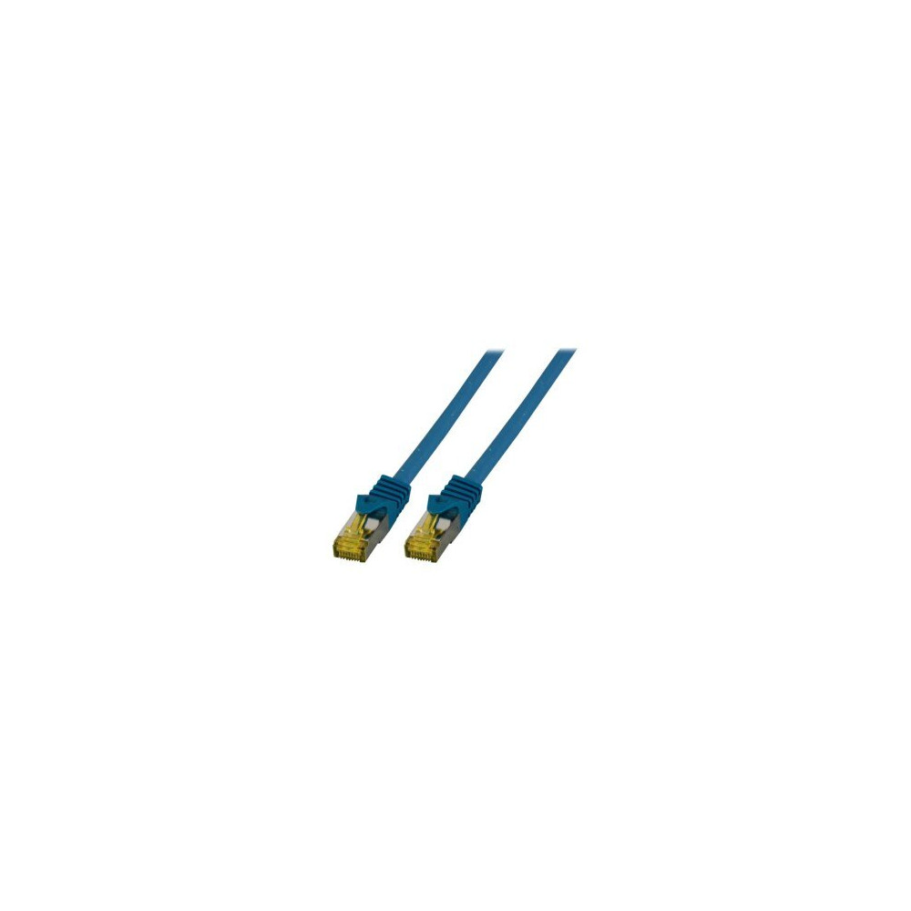 EFB Elektronik MK7001.0,25BL - 0,25 m - Cat6a - S/FTP (S-STP) - RJ-45 - RJ-45 - Blu