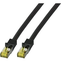 EFB Elektronik MK7001.1B - 1 m - Cat6a - S/FTP (S-STP) - RJ-45 - RJ-45 - Nero