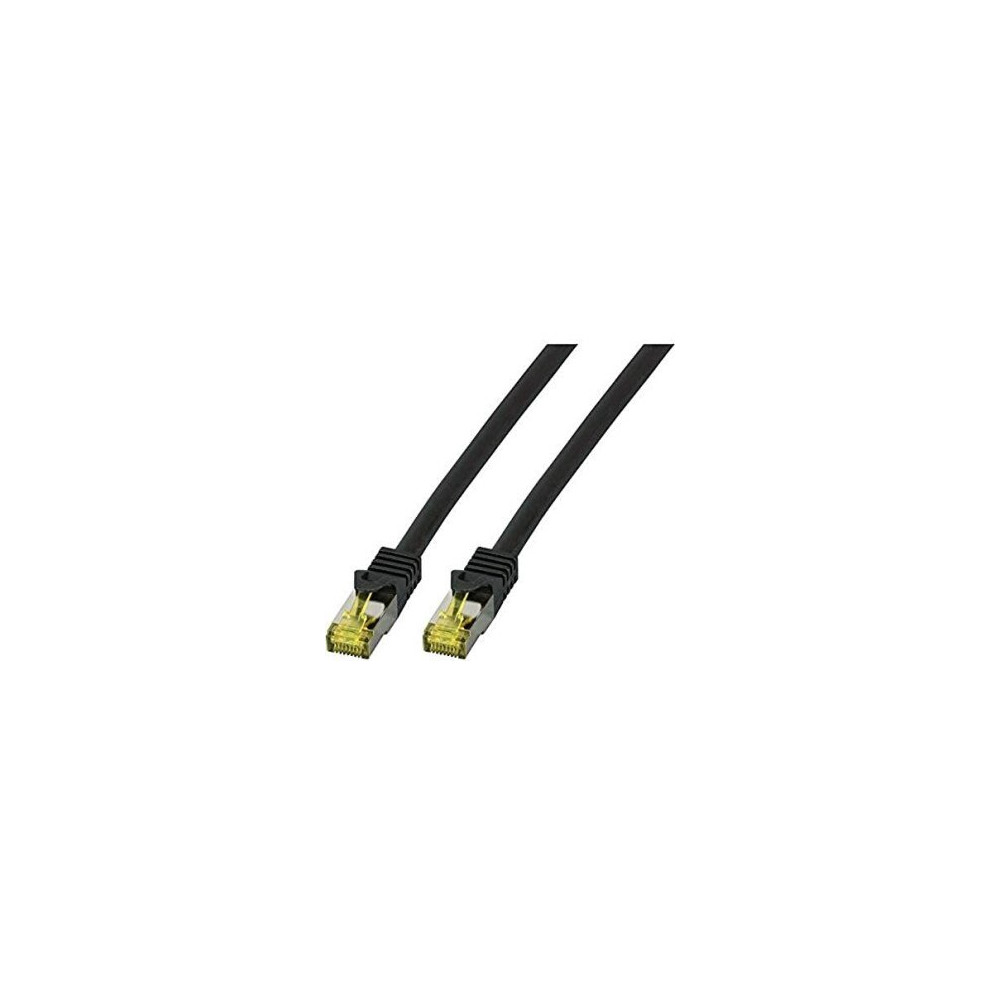 EFB Elektronik MK7001.1B - 1 m - Cat6a - S/FTP (S-STP) - RJ-45 - RJ-45 - Nero