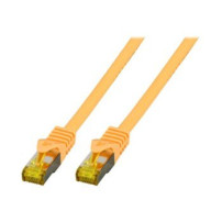 EFB Elektronik MK7001.1Y - 1 m - Cat6a - S/FTP (S-STP) - RJ-45 - RJ-45 - Arancione