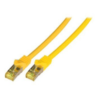 EFB Elektronik MK7001.3Y - 3 m - Cat6a - S/FTP (S-STP) - RJ-45 - RJ-45 - Giallo