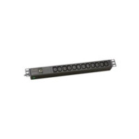 EFB Elektronik EK631CC.1 - 1U - Alluminio - Termoplastica - Nero - 12 presa(e) AC - Accoppiatore C13 - Accoppiatore C14
