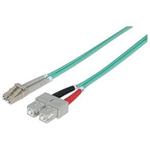 EFB Elektronik O0314.2 - 2 m - OM3 - LC - SC - Maschio/Maschio - Turchese