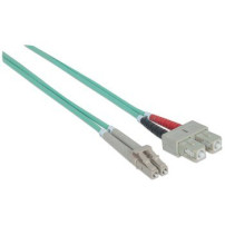 EFB Elektronik O0314.2 - 2 m - OM3 - LC - SC - Maschio/Maschio - Turchese
